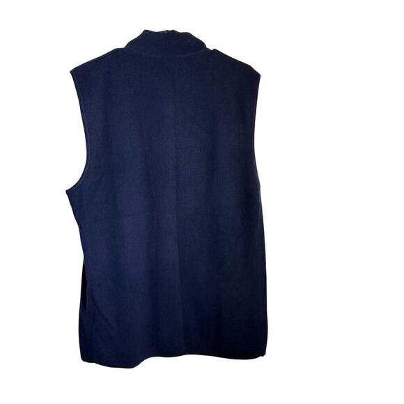 NWT G/Fore G4 Blue Merino Wool Tech Lined Slim Fit Dune Golf sweater Vest XL - Picture 3 of 12